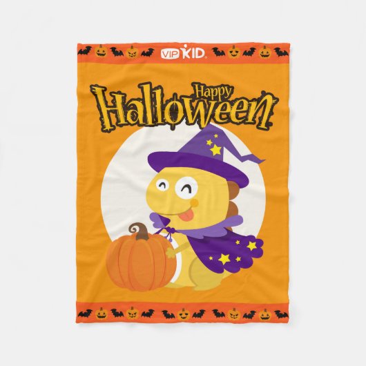 Polaire Couverture A de VIPKID Halloween (Devant)
