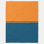 Polaire Couverture à deux tons (Devant)