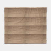 Polaire Couverture à grains de bois (Devant (Horizontal))