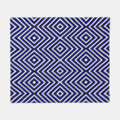 Polaire Couverture à illusion optique diamant (Devant (Horizontal))