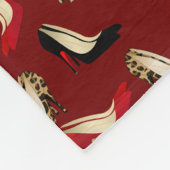 Polaire Couverture à la mode d'ouatine de talons stylets (Coin)