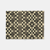 Polaire Couverture à motif à carreaux pixelisés (Devant (Horizontal))
