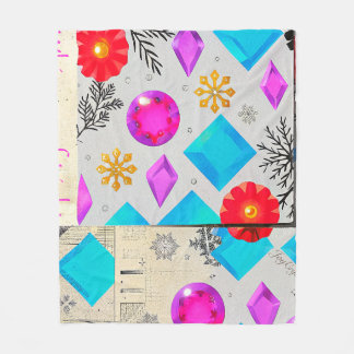 Polaire Couverture à motif de gemme de murmure de lumière