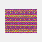 Polaire Couverture à motif tissé coloré (Devant (Horizontal))