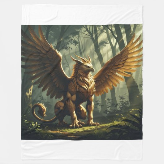Polaire Couverture à thème Griffin (Devant)