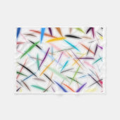 Polaire Couverture Abstrait Coloré ADOM (Devant (Horizontal))