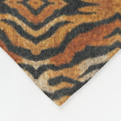Polaire Couverture abstraite rayée tigre ADOM (Coin)
