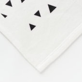 Polaire Couverture ADOM à motif Triangles Géométriques (Coin)