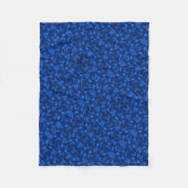Polaire Couverture ADOM Blue Botanical Fields (Devant)