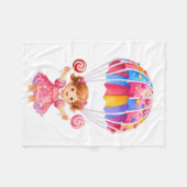 Polaire Couverture ADOM Douce Bonbon Montgolfière (Devant (Horizontal))