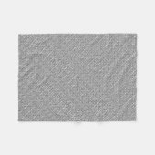 Polaire Couverture ADOM en maille argentée (Devant (Horizontal))