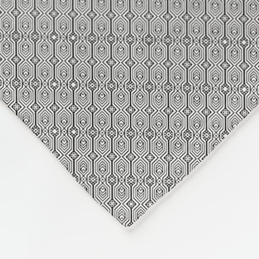 Polaire Couverture ADOM en maille argentée (Coin)
