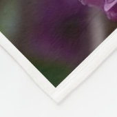 Polaire Couverture ADOM Fleurs de Lilas Violet (Coin)
