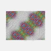 Polaire Couverture ADOM motif abstrait fractal (Devant (Horizontal))