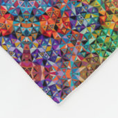 Polaire Couverture ADOM motif abstrait fractal (Coin)