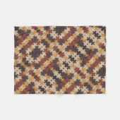 Polaire Couverture ADOM Tissage Géométrique Rustique (Devant (Horizontal))