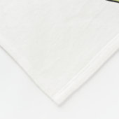 Polaire Couverture adoptée verte et noire d'ouatine (Coin)