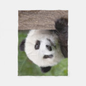 Polaire Couverture aimable d'ouatine d'ours panda (Devant)