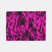 Polaire Couverture Alien en camo rose (Devant (Horizontal))