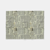 Polaire Couverture allemande vintage de journal (Devant (Horizontal))