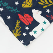 Polaire Couverture Alpaca personnalisée (Coin)