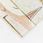 Polaire Couverture antique d'ouatine de biplan d'avion (Coin)