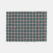 Polaire Couverture antique d'ouatine de tartan de (Devant (Horizontal))