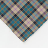 Polaire Couverture antique d'ouatine de tartan de (Coin)