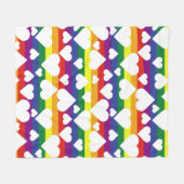 Polaire Couverture arc-en-ciel (Devant (Horizontal))