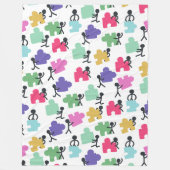 Polaire couverture autiste (Devant)