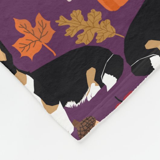 Polaire Couverture automnale de Tri Corgi (Coin)