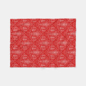 Polaire Couverture avec doodle de casse-noisette (Devant (Horizontal))