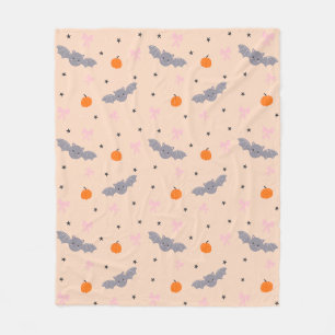 Polaire Couverture avec motif de chauve-souris automne Hal