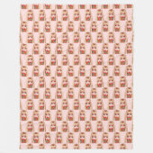 Polaire Couverture barbue en fleece (Devant)