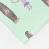 Polaire Couverture bébé Bigfoot vous croit (moyenne) (Coin)