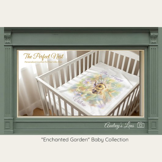 Polaire Couverture bébé Bumblebee | Cadeau Nature