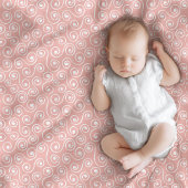 Polaire Couverture bébé chic Arc-en-ciel Boho Nursery Cade