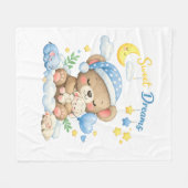 Polaire Couverture bébé doux rêves (Devant (Horizontal))