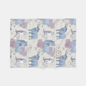 Polaire Couverture bébé en bois Art (Devant (Horizontal))