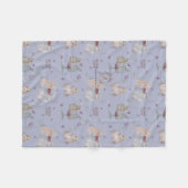 Polaire Couverture bébé en molleton Bunny Buddies (Devant (Horizontal))
