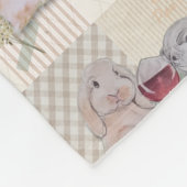 Polaire Couverture bébé en molleton thème Pipa & Marlow (Coin)