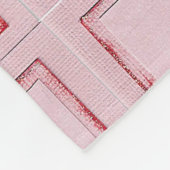 Polaire couverture bébé, ours en peluche, rose (Coin)