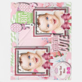 Polaire Couverture bébé personnalisée (Devant)