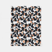 Polaire Couverture bébé vache (Devant)