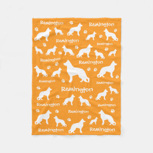 Polaire Couverture bergère allemande Cadeau Loyal et Amo