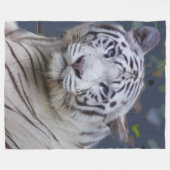 Polaire Couverture blanche de tigre (Devant (Horizontal))