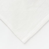 Polaire Couverture blanche déchirée d'ouatine (Coin)