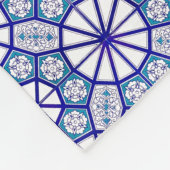 Polaire Couverture bleue de tuile d'Iznik (Coin)