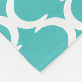 Polaire Couverture bleue d'ouatine modelée par Marocain (Coin)