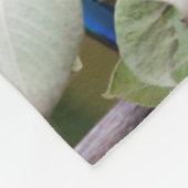 Polaire Couverture bleue et jaune de Sherpa d'ara (Coin)